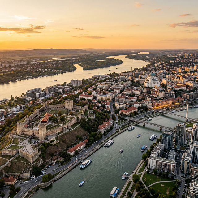 Serbia Skyline
